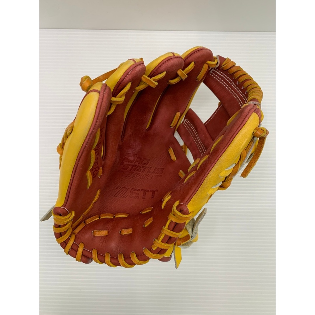 中古品 ゼット ZETT プロステイタス オーダー 軟式 内野手用 中古品 ゼット ZETT プロステイタス オーダー 軟式 内野手用