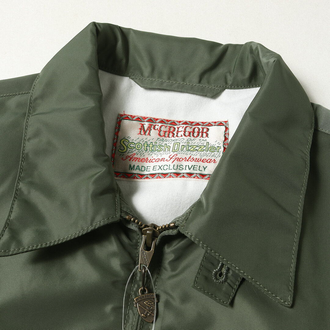 WACKO MARIA - 新品 WACKO MARIA ワコマリア ジャケット サイズ:M 24SS McGREGOR ナイロン ドリズラージャケット (NYLON DRIZZLER JACKET) グリーン アウター ブルゾン 上着 コラボ【メンズ】の通販 by ブランド古着のBEEGLE by BooBee ラクマ店|ワコマリアならラクマ WACKO MARIA - 新品 WACKO MARIA ワコマリア ジャケット サイズ:M 24SS McGREGOR ナイロン ドリズラージャケット (NYLON DRIZZLER JACKET) グリーン アウター ブルゾン 上着 コラボ【メンズ】の通販 by ブランド古着のBEEGLE by BooBee ラクマ店|ワコマリアならラクマ