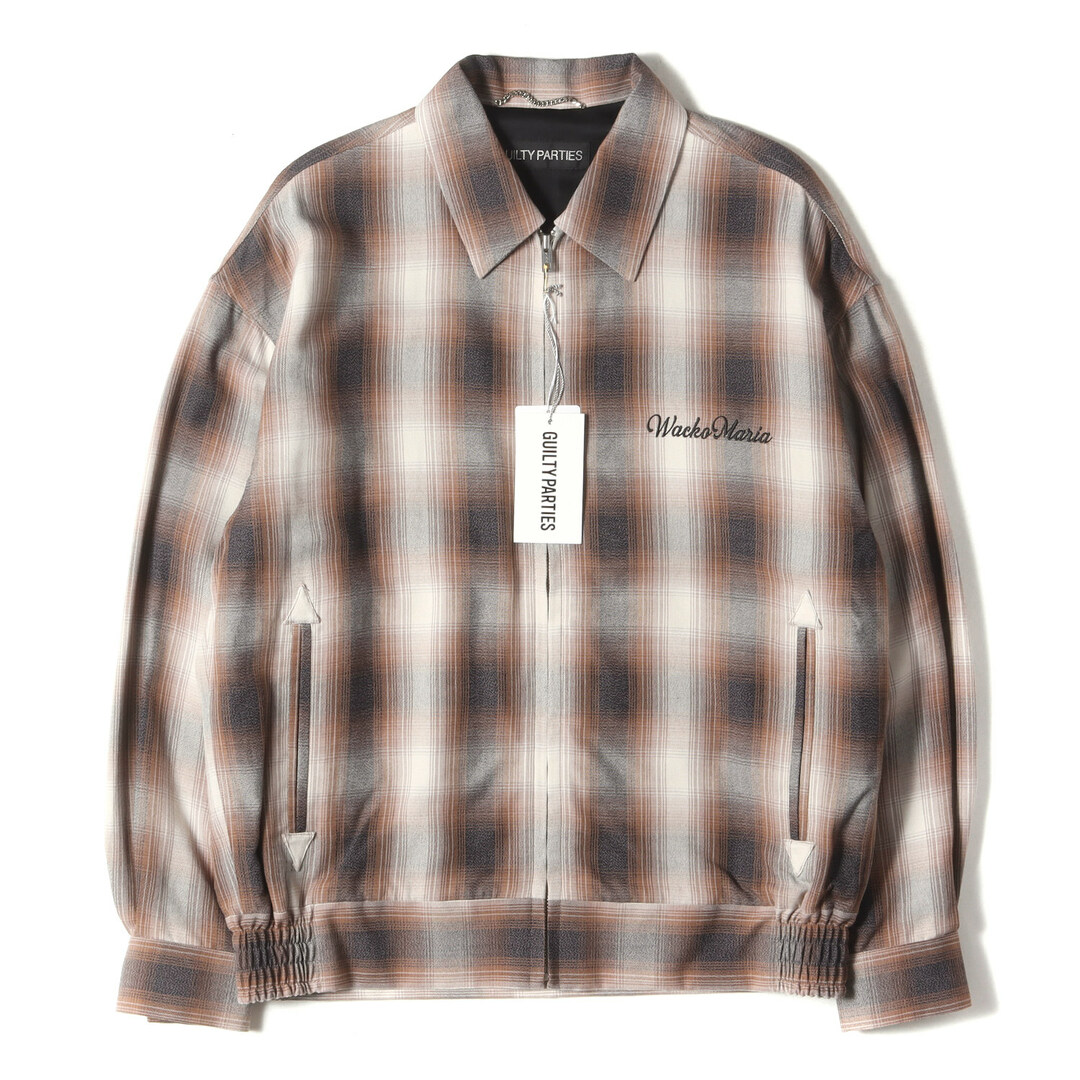WACKO MARIA - 新品 WACKO MARIA ワコマリア ジャケット サイズ:M 24SS オンブレチェック スイングトップ (OMBRE CHECK 50S JACKET) ベージュ アウター ブルゾン 上着【メンズ】の通販 by ブランド古着のBEEGLE by BooBee ラクマ店| ワコマリアならラクマ WACKO MARIA - 新品 WACKO MARIA ワコマリア ジャケット サイズ:M 24SS オンブレチェック スイングトップ (OMBRE CHECK 50S JACKET) ベージュ アウター ブルゾン 上着【メンズ】の通販 by ブランド古着のBEEGLE by BooBee ラクマ店| ワコマリアならラクマ