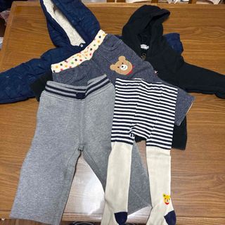 ダブルビー(DOUBLE.B)の5点セット ベビーギャップ ミキハウス ダブルビー 80-90(その他)