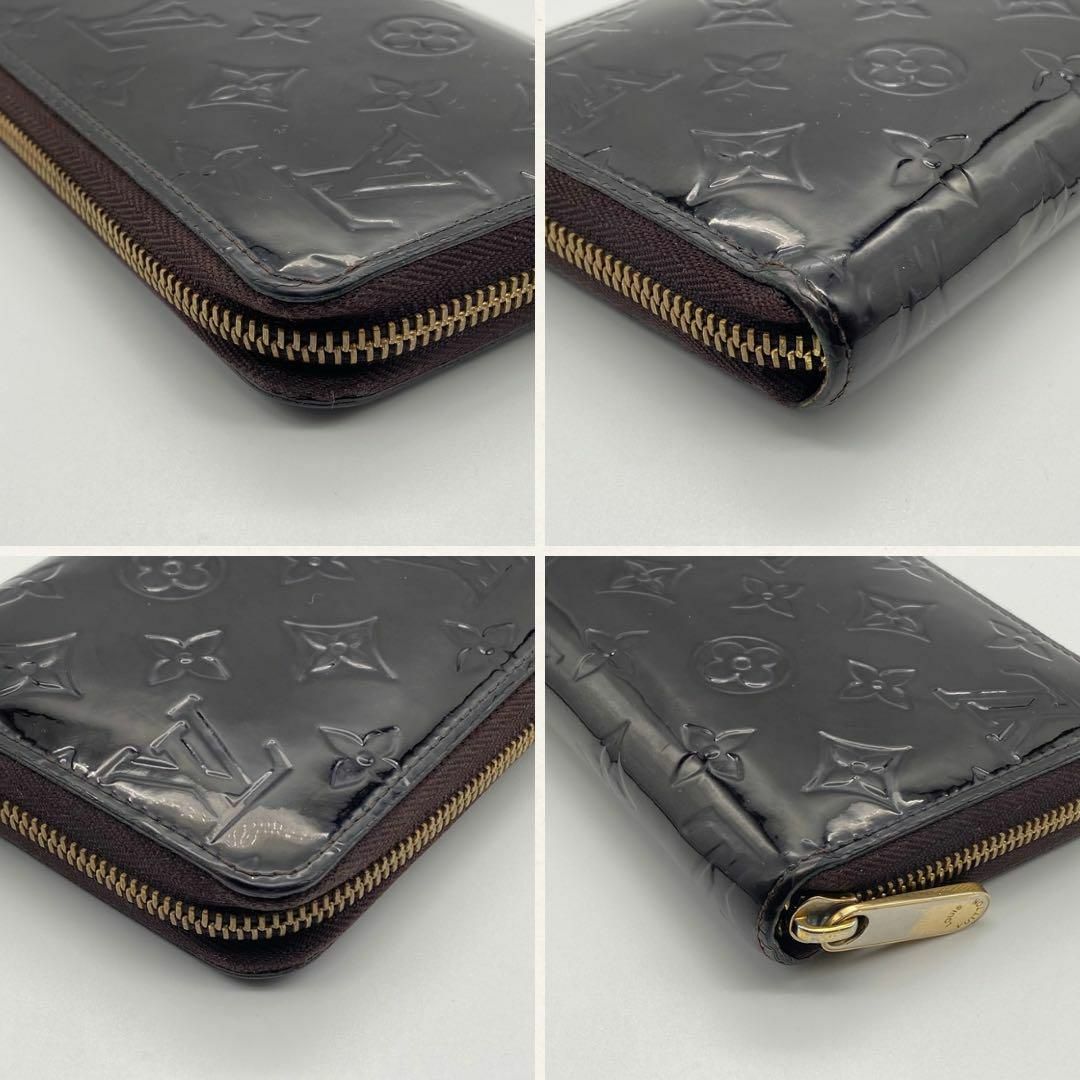 良品】ルイヴィトン・長財布・ヴェルニ・アマラント・ジッピー 良品】ルイヴィトン・長財布・ヴェルニ・アマラント・ジッピー