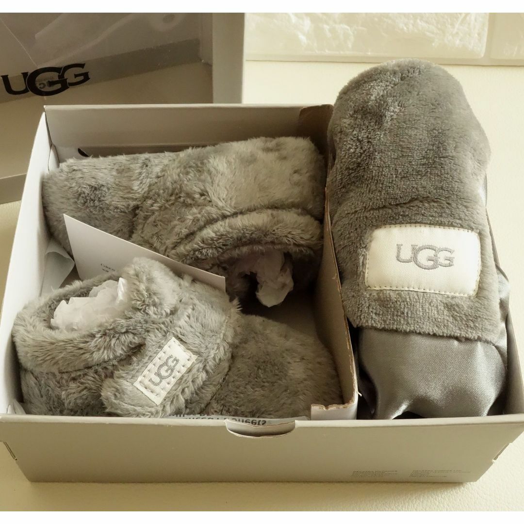 UGG - 未使用 UGG アグ ベビー ムートンブーツ & ブランケット