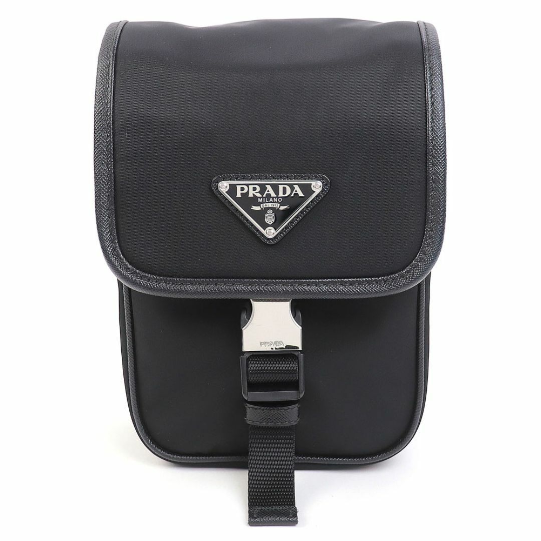PRADA - 【美品】プラダ【PRADA】Re-Nylon x サフィアーノレザー PRADA - 【美品】プラダ【PRADA】Re-Nylon x サフィアーノレザー