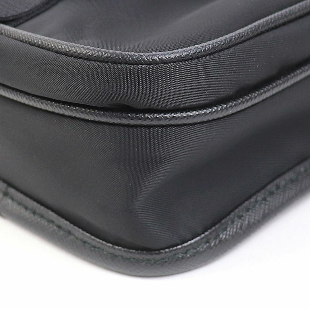 PRADA - 【美品】プラダ【PRADA】Re-Nylon x サフィアーノレザー PRADA - 【美品】プラダ【PRADA】Re-Nylon x サフィアーノレザー