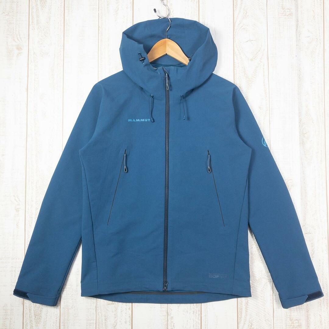 Men´s S ブルー系】 Mammut ( マムート ) マサオ ソフトシェル Men´s S ブルー系】 Mammut ( マムート ) マサオ ソフトシェル