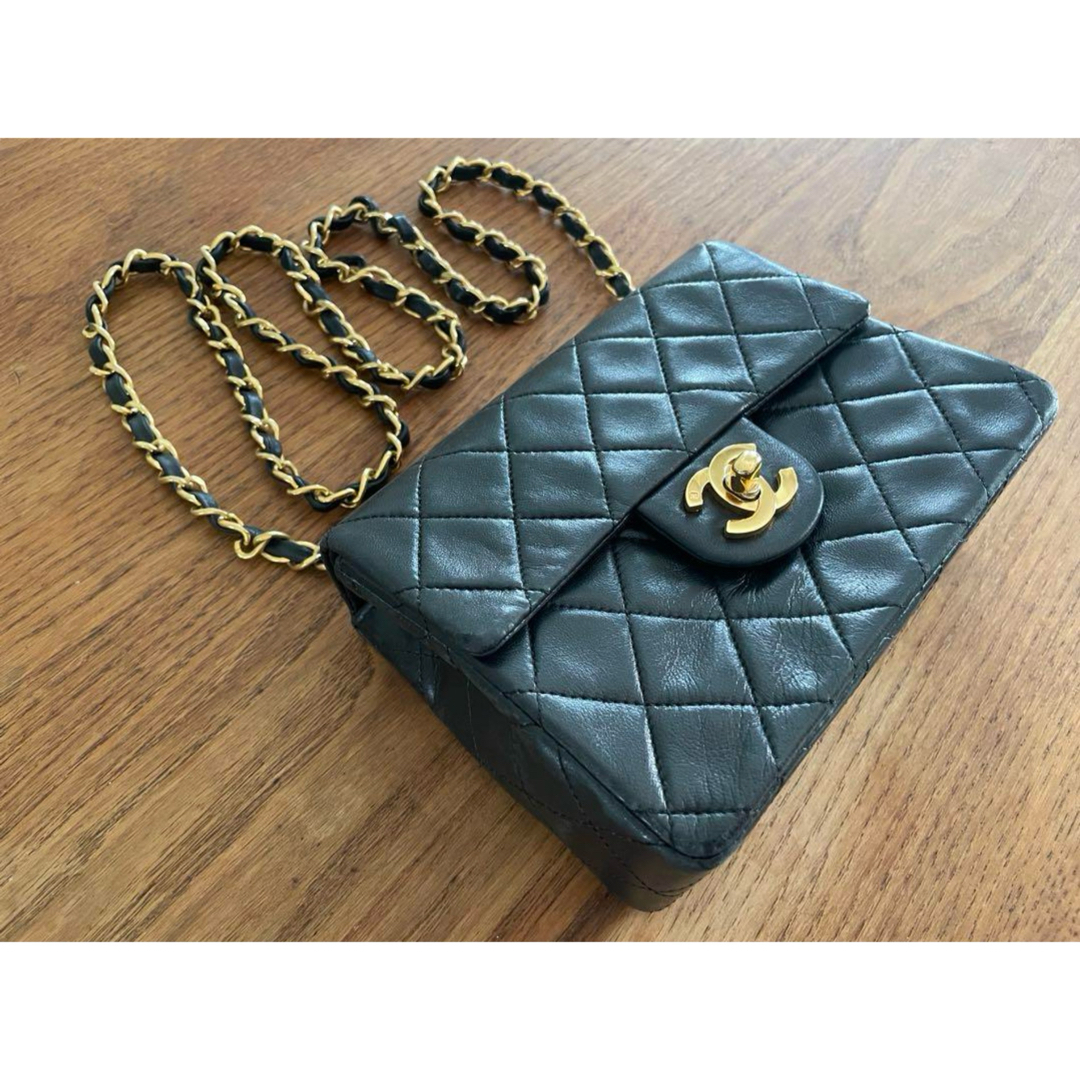 CHANEL - シャネル　CHANEL ミニマトラッセ　ラムスキン