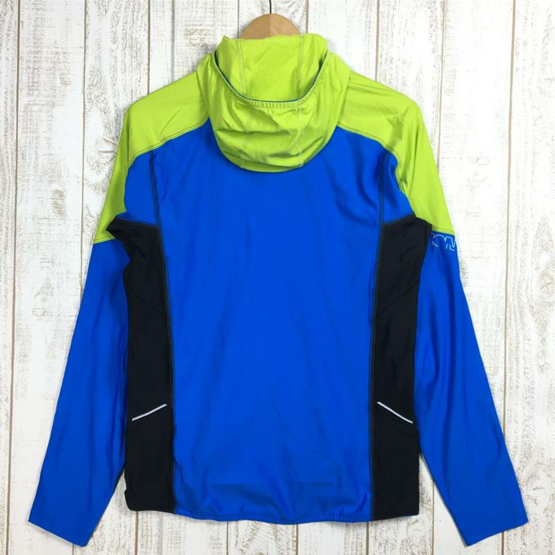 【Men's S ブルー系】 Montura ( モンチュラ ) エレベーション マグリア Elevation Maglia マイクログリッド フリース ジャケット フーディ MMAP55X Internati