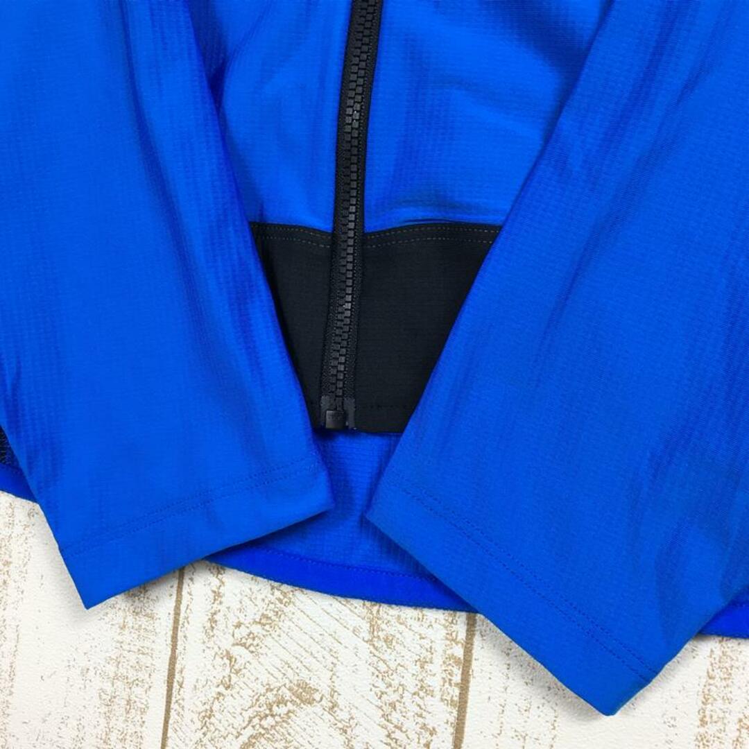 【Men's S ブルー系】 Montura ( モンチュラ ) エレベーション マグリア Elevation Maglia マイクログリッド フリース ジャケット フーディ MMAP55X Internati