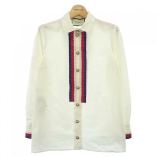 GUCCI(シャツ/ブラウス(長袖/七分) ・ ベージュ系)のフリマ GUCCI(シャツ/ブラウス(長袖/七分) ・ ベージュ系)のフリマ
