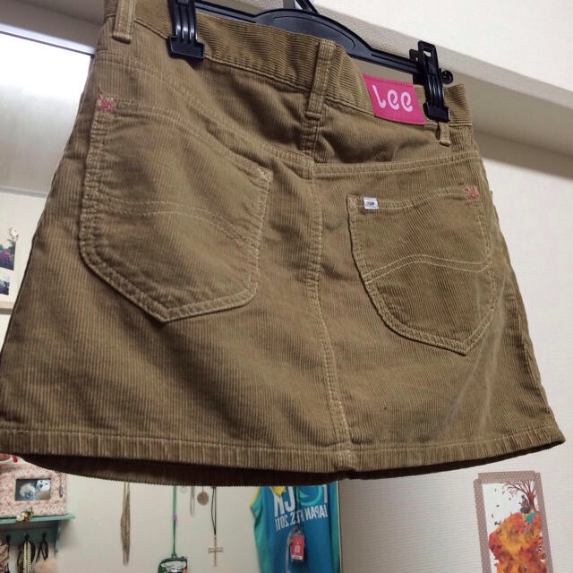 Lee(リー)のlee コーデュロイスカート レディースのスカート(ミニスカート)の商品写真