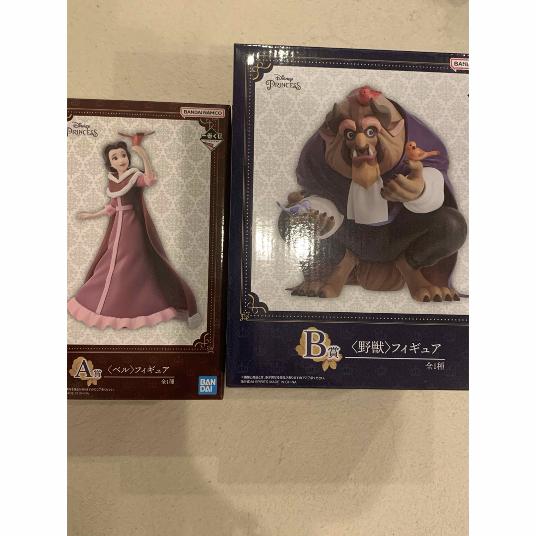Disney - 一番くじ ディズニー 美女と野獣 A・B賞 フィギュア Disney - 一番くじ ディズニー 美女と野獣 A・B賞 フィギュア