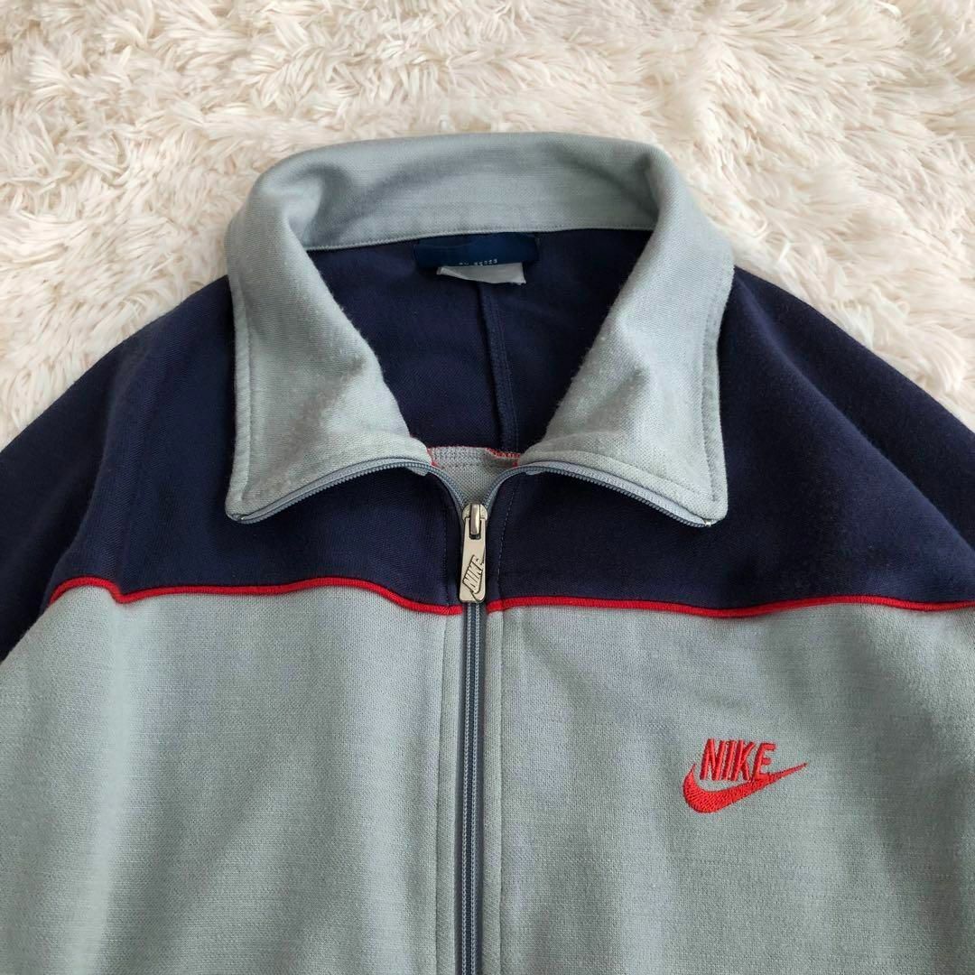 NIKE - 80年代紺タグNIKEナイキトラックジャケットジャージ NIKE - 80年代紺タグNIKEナイキトラックジャケットジャージ