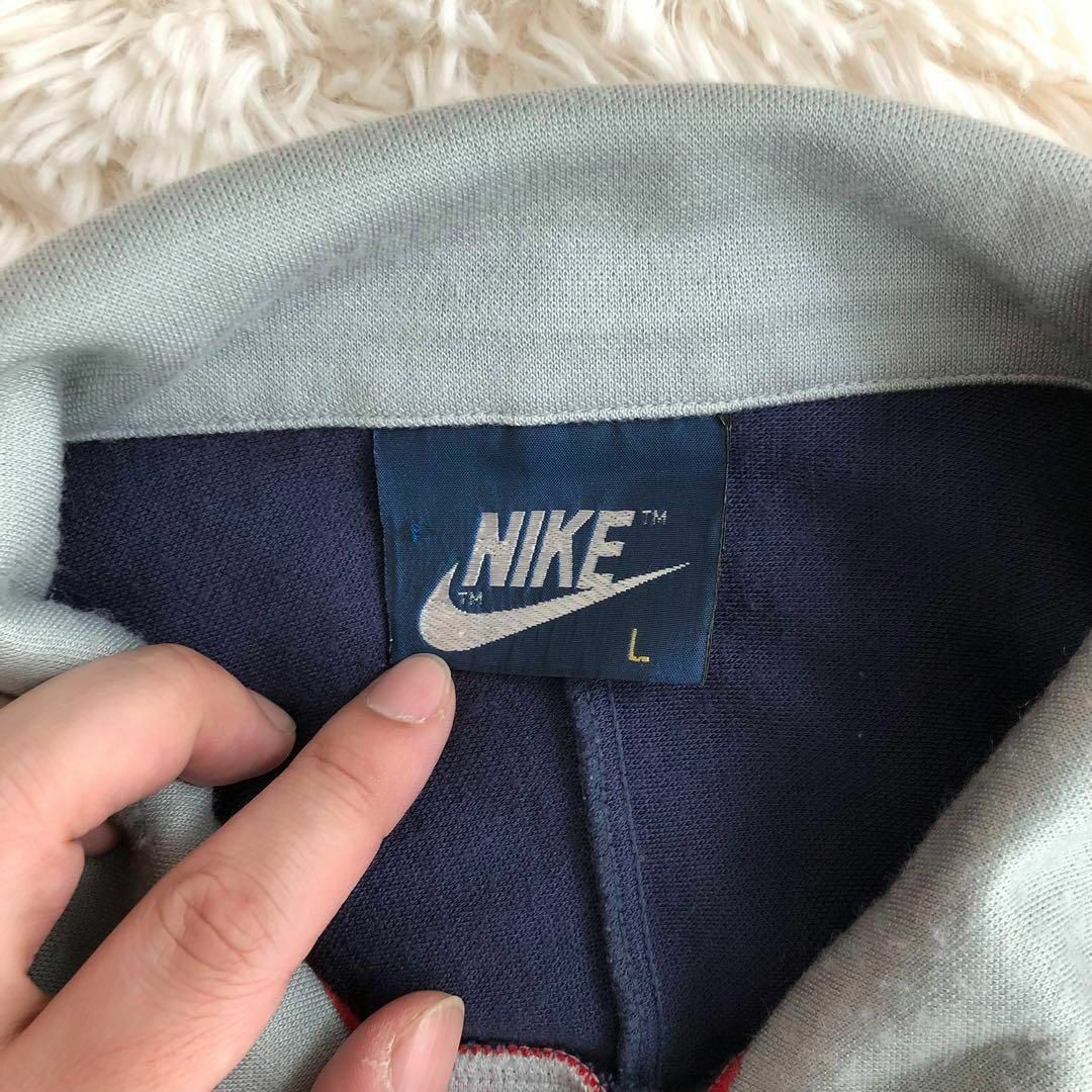 NIKE - 80年代紺タグNIKEナイキトラックジャケットジャージ NIKE - 80年代紺タグNIKEナイキトラックジャケットジャージ