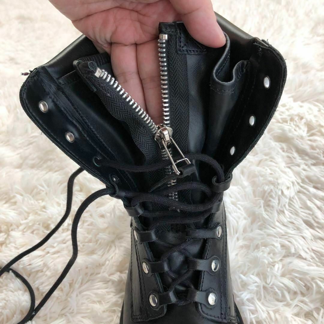 ZARA - 【美品】ZARA SRPLSザラサープラスミリタリーブーツ ZARA - 【美品】ZARA SRPLSザラサープラスミリタリーブーツ