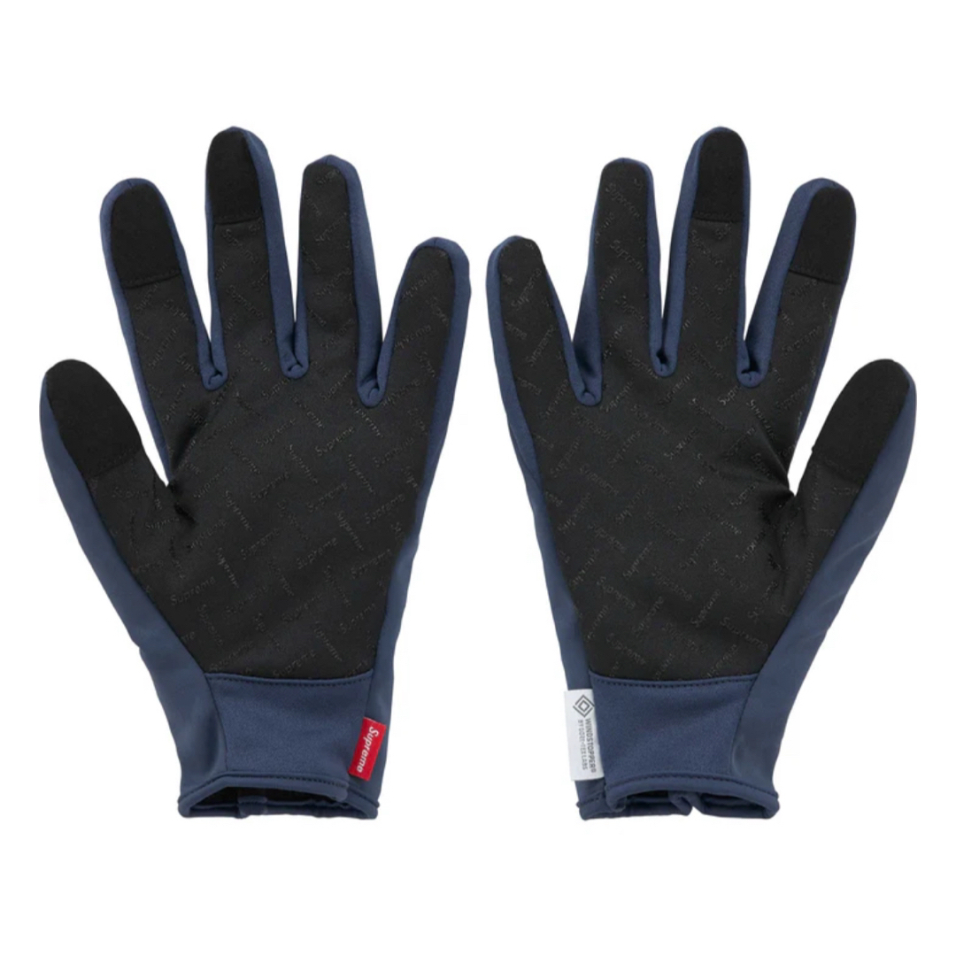 Supreme - Supreme WINDSTOPPER Zip Gloves Navy Lサイズの通販 Supreme - Supreme WINDSTOPPER Zip Gloves Navy Lサイズの通販