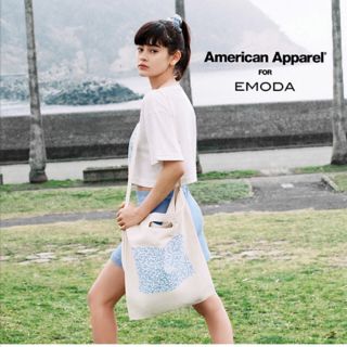 アメリカンアパレル(American Apparel)のフェスにも！激レア！アメアパxエモダ コラボTシャツ！(Tシャツ(半袖/袖なし))