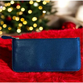 コーチ(COACH)の購入者決定済み予約商品　【美品】COACH 薄型長財布 ブラック お札・小銭入れ(財布)
