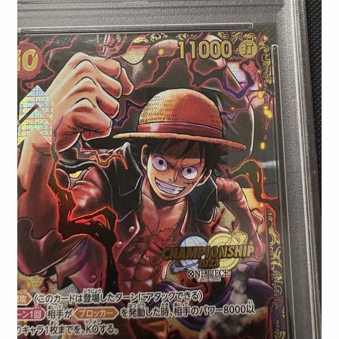 ONE PIECE - 【PSA10完美品】CSルフィ がんばルフィの通販 by ONE PIECE - 【PSA10完美品】CSルフィ がんばルフィの通販 by