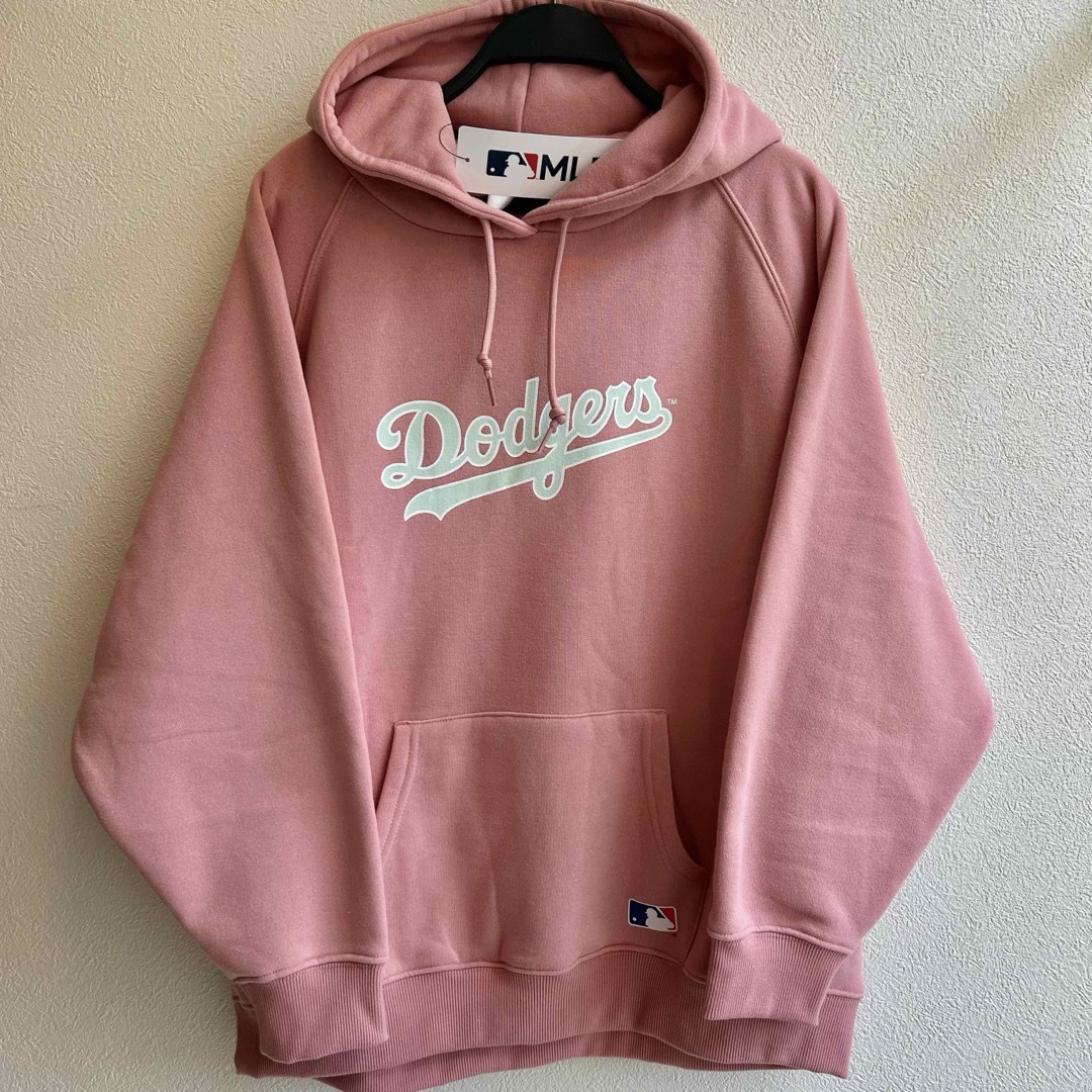 MLB - 【L】MLB ドジャース ロゴプリント 裏起毛パーカー○大谷 MLB - 【L】MLB ドジャース ロゴプリント 裏起毛パーカー○大谷