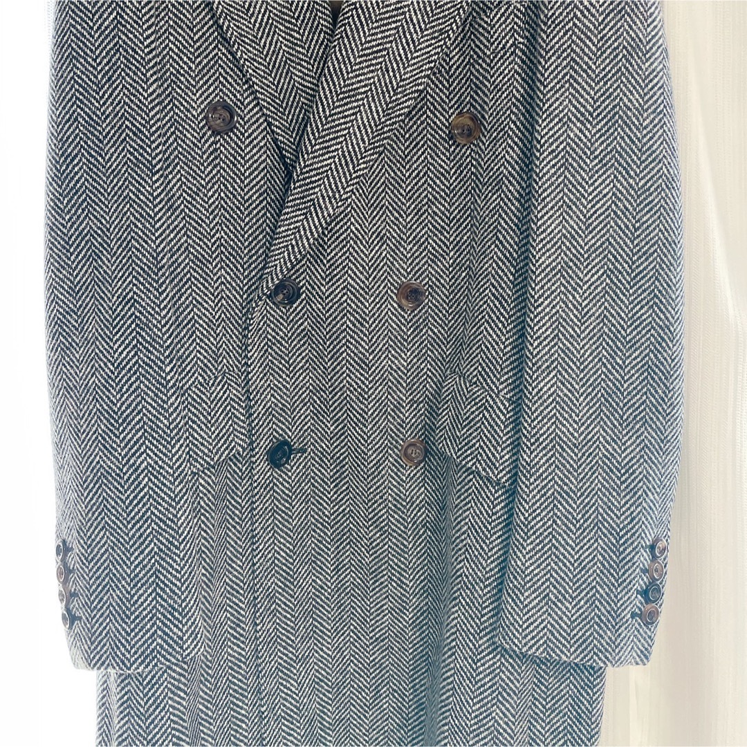 GUCCI - GUCCI HAHAHAコレクション ダブルブレスト ヘリンボーン GUCCI - GUCCI HAHAHAコレクション ダブルブレスト ヘリンボーン