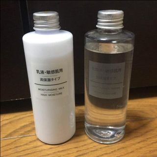 ムジルシリョウヒン(MUJI (無印良品))の無印良品 化粧水 乳液 高保湿タイプ 敏感肌用(化粧水/ローション)