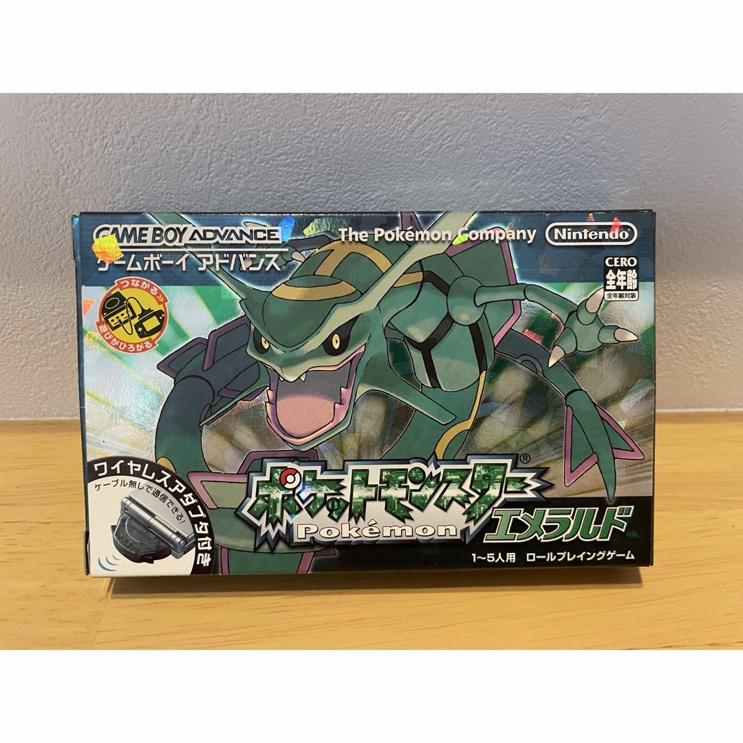 ゲームボーイアドバンス - ポケモン エメラルド ワイヤレス ゲームボーイアドバンス - ポケモン エメラルド ワイヤレス