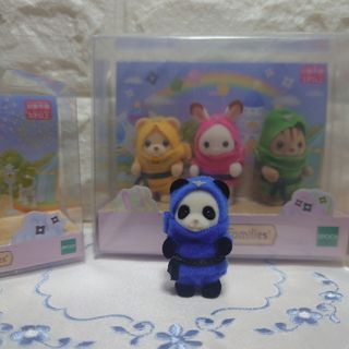 シルバニアファミリー(シルバニアファミリー)のシルバニアファミリー 35周年記念商品　赤ちゃん忍者トリオ 35th おもちゃ(キャラクターグッズ)