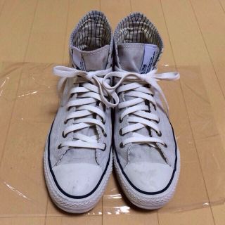 コンバース(CONVERSE)のコンバース♡グレーハイカット26.5cm(スニーカー)