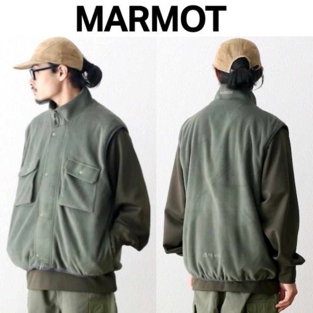 MARMOT - MARMOT CAPITAL MICRO FLEECE VEST S フリースの通販 MARMOT - MARMOT CAPITAL MICRO FLEECE VEST S フリースの通販