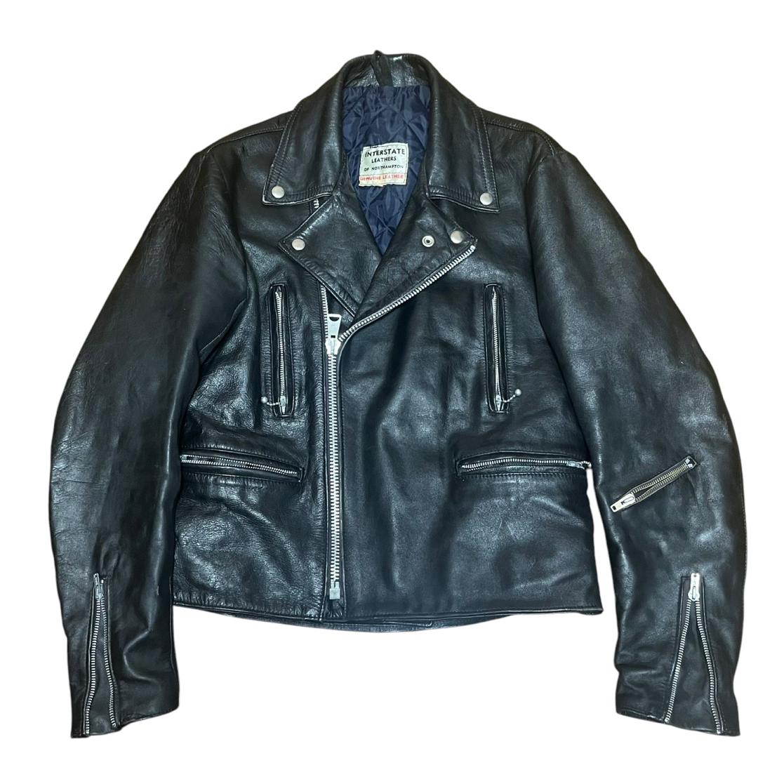 Lewis Leathers - 70s vintage Interstate Leathers ダブル Lewis Leathers - 70s vintage Interstate Leathers ダブル