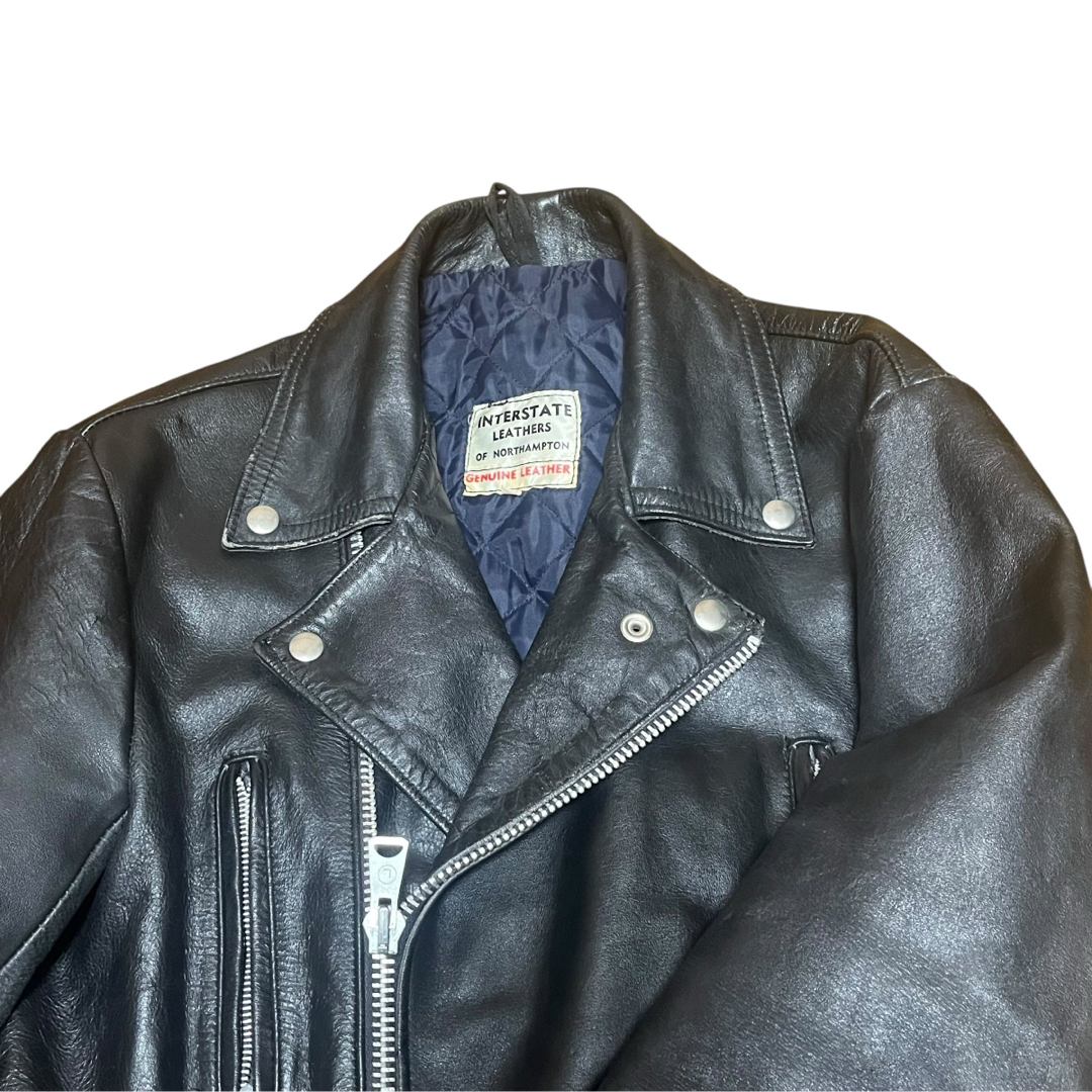 Lewis Leathers - 70s vintage Interstate Leathers ダブル Lewis Leathers - 70s vintage Interstate Leathers ダブル