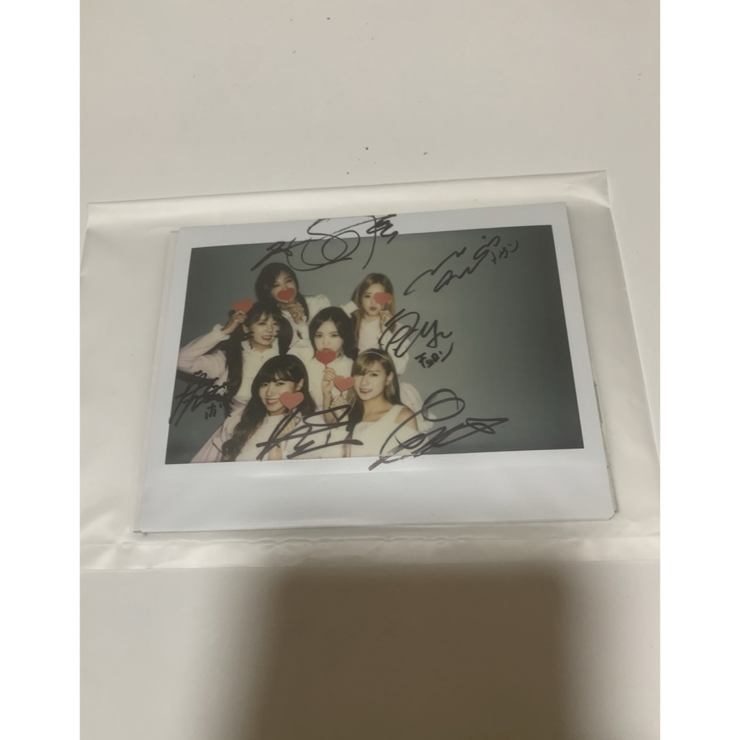 Apink 直筆サイン入りチェキ　ポラロイド