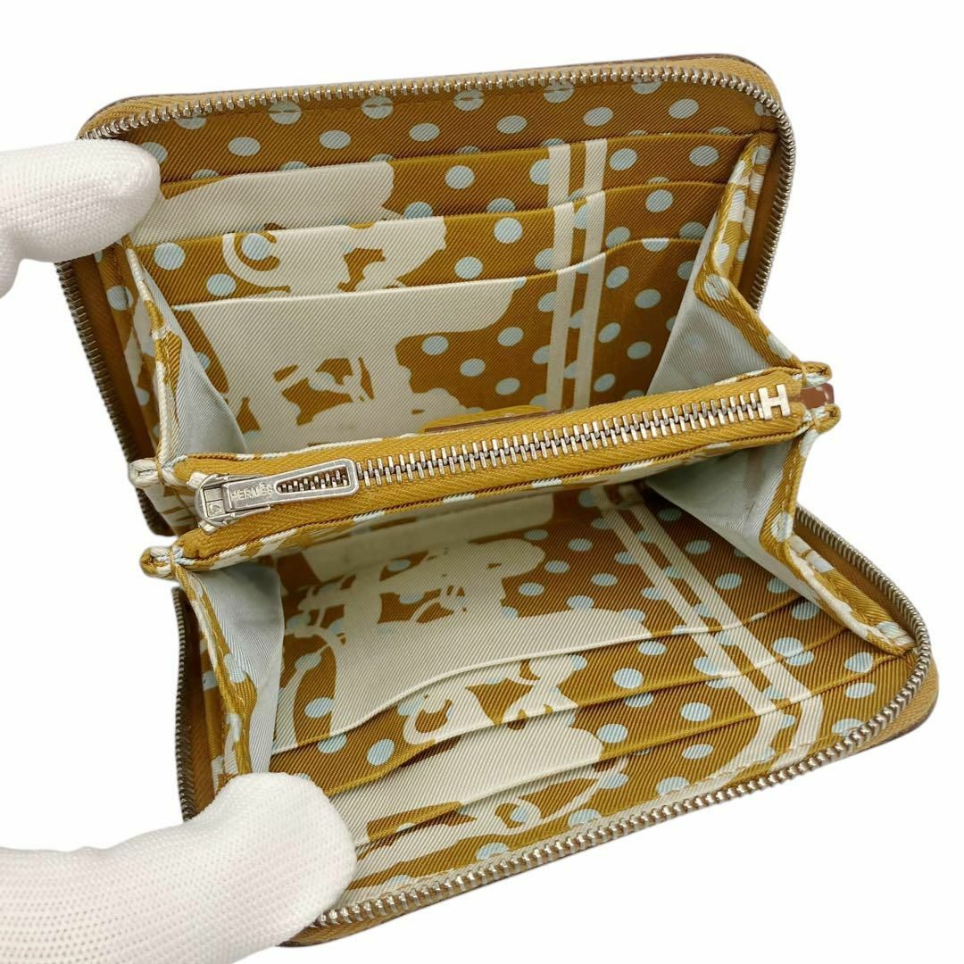 ⭐️美品⭐️ エルメス アザップ シルクイン コンパクト ⭐️美品⭐️ エルメス アザップ シルクイン コンパクト