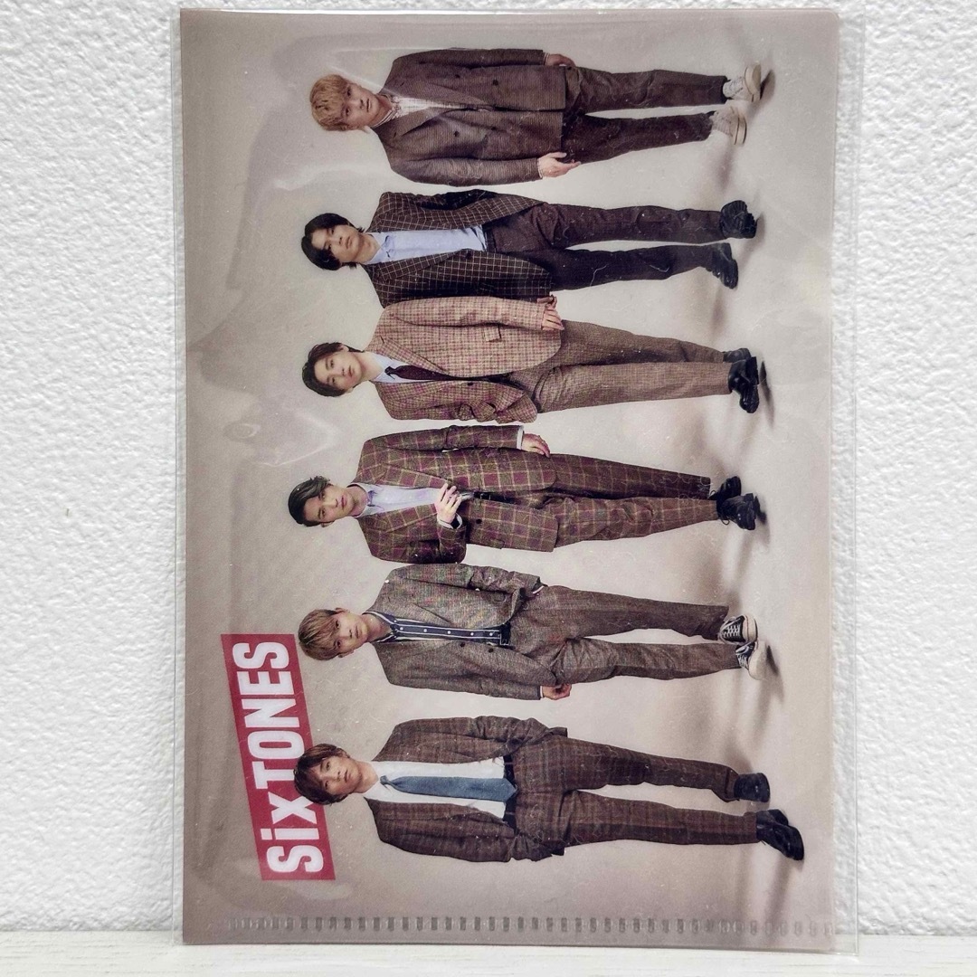 SixTONES(ストーンズ)のSixTONES ミニクリアファイル エンタメ/ホビーのタレントグッズ(アイドルグッズ)の商品写真