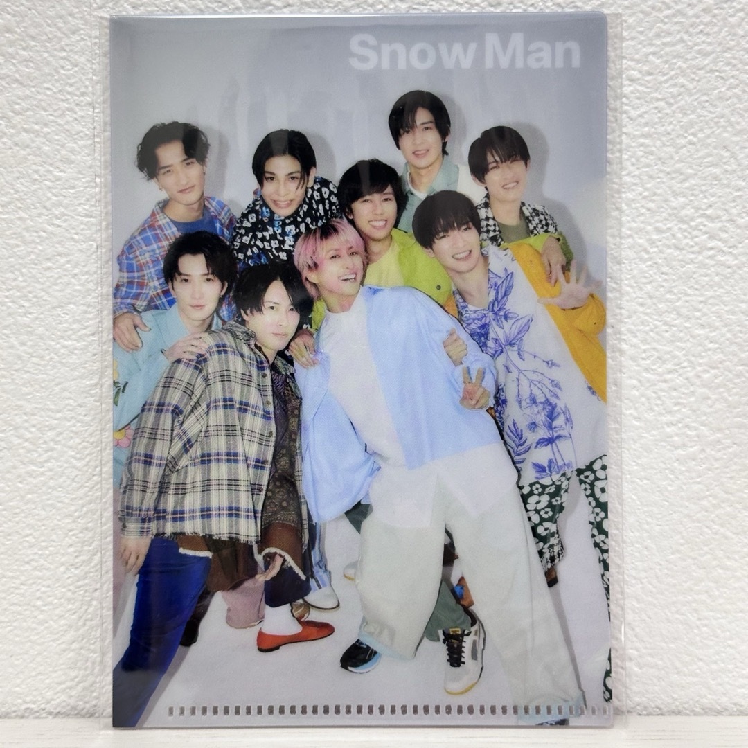 Snow Man(スノーマン)のSnowMan ミニクリアファイル エンタメ/ホビーのタレントグッズ(アイドルグッズ)の商品写真