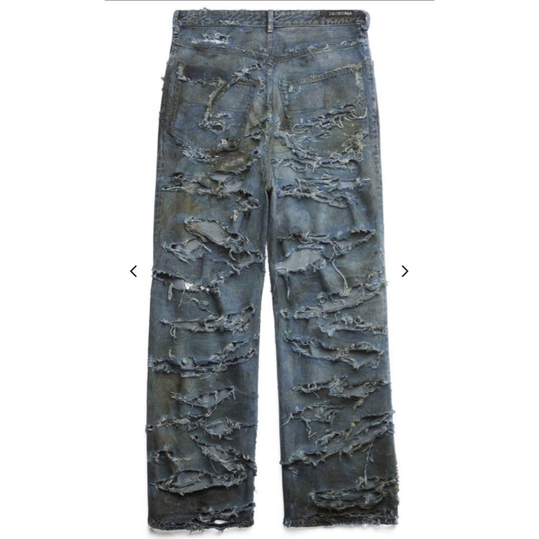 BALENCIAGA - 正規品 BALENCIAGA スーパーデストロイバギー BALENCIAGA - 正規品 BALENCIAGA スーパーデストロイバギー