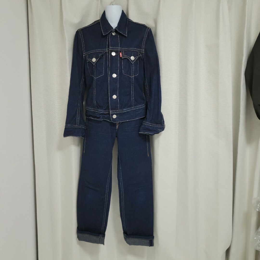 Levi's - Levi's セットアップ商品 インディゴ サイズ(M)/(27 Levi's - Levi's セットアップ商品 インディゴ サイズ(M)/(27