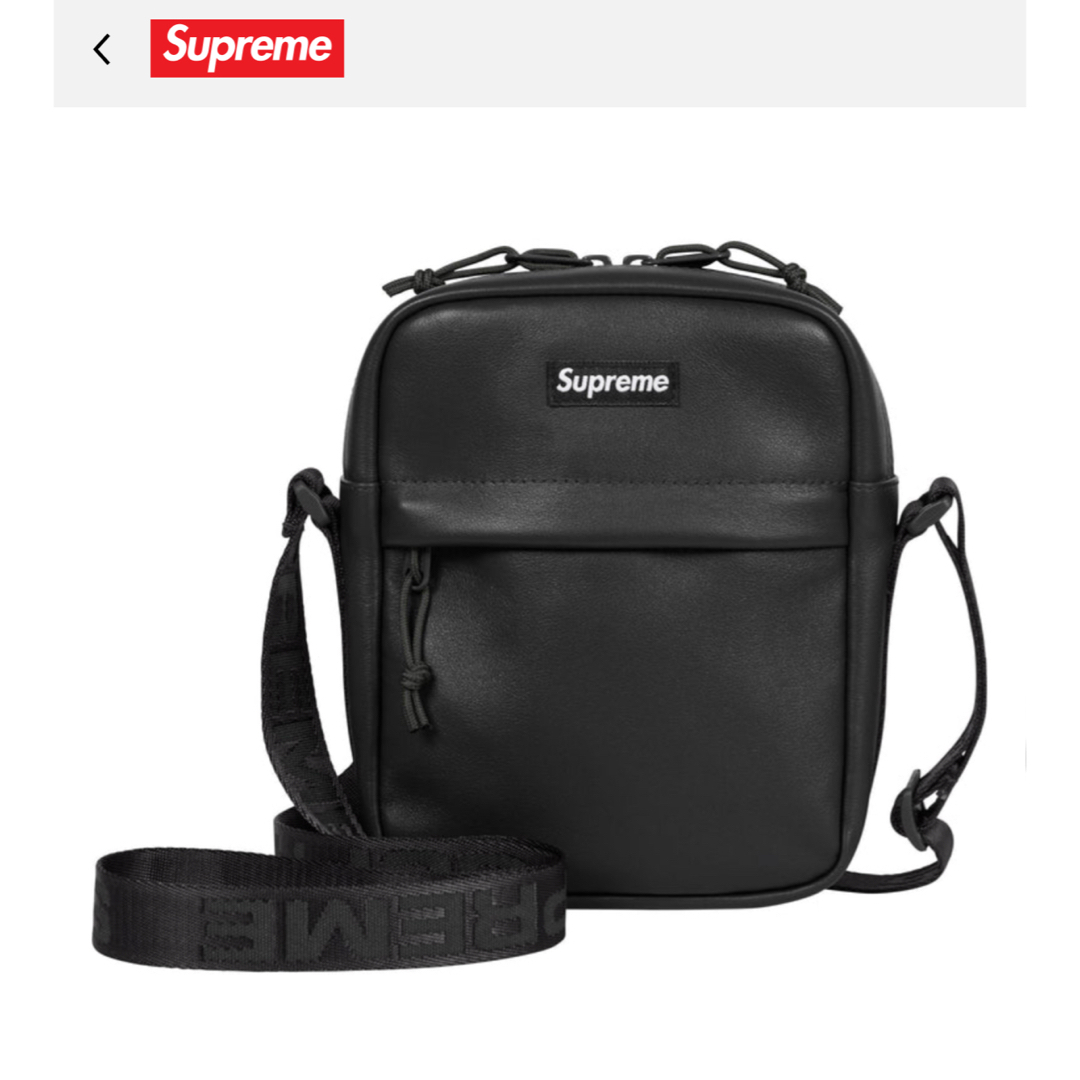 supreme Leather Shoulder Bag ショルダーバッグ supreme Leather Shoulder Bag ショルダーバッグ