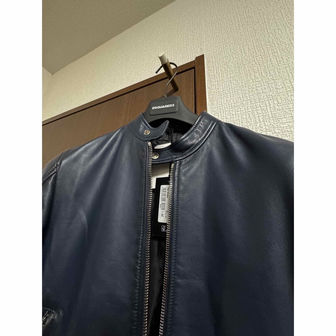 DSQUARED2 - 新品未使用 DSQUARED2 レザージャケット サイズ44の DSQUARED2 - 新品未使用 DSQUARED2 レザージャケット サイズ44の