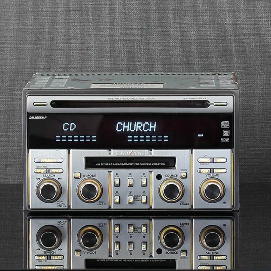 クラリオン - 当時物グッドデザイン賞 DMZ655MP CD(MP3/WMA)/MD クラリオン - 当時物グッドデザイン賞 DMZ655MP CD(MP3/WMA)/MD