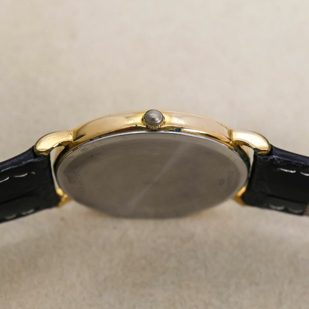 稼働 LONGINES 腕時計 ラウンド ゴールド 新品レザーベルト 354 稼働 LONGINES 腕時計 ラウンド ゴールド 新品レザーベルト 354