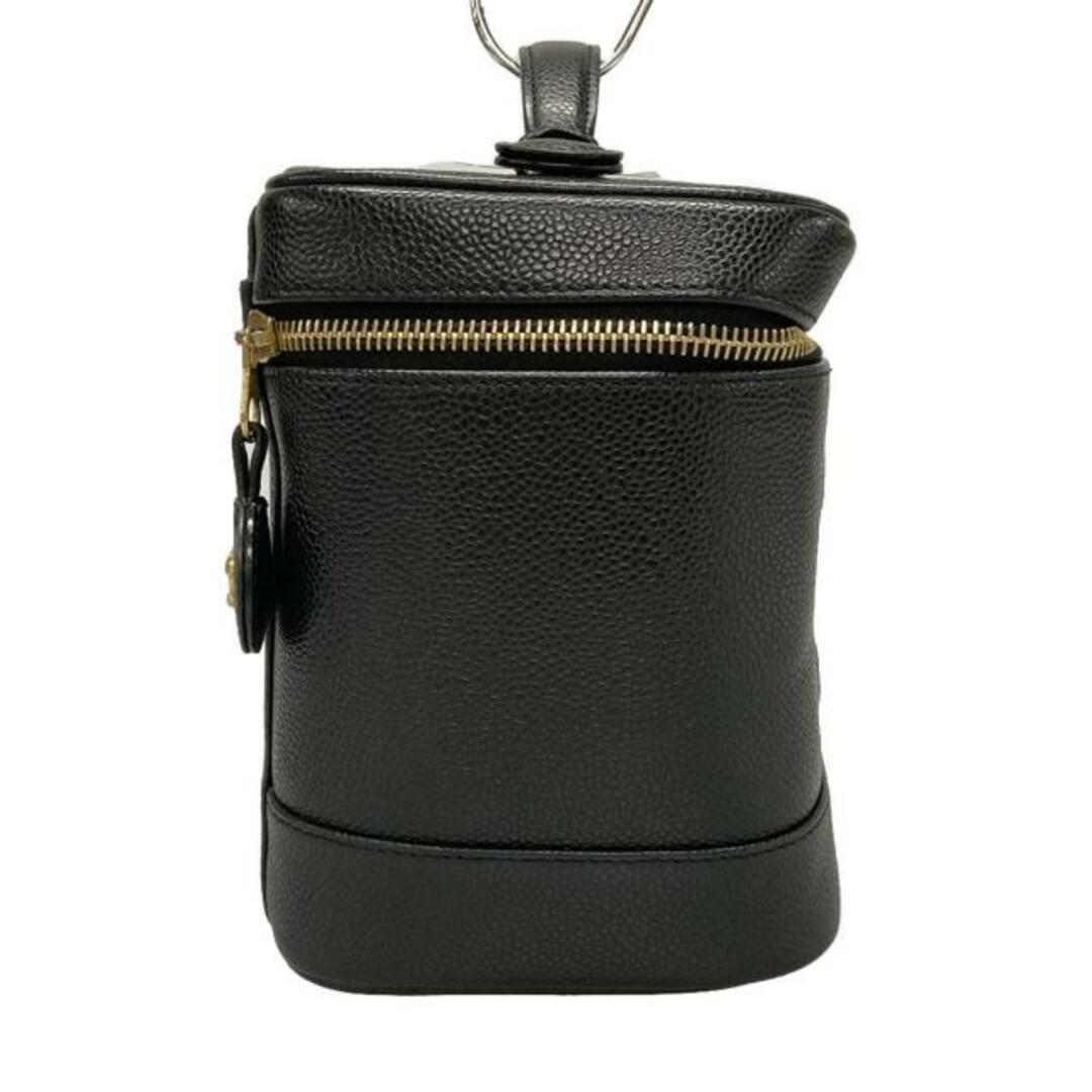 CHANEL(シャネル) バニティバッグ - A01998 黒 ゴールド金具 CHANEL(シャネル) バニティバッグ - A01998 黒 ゴールド金具
