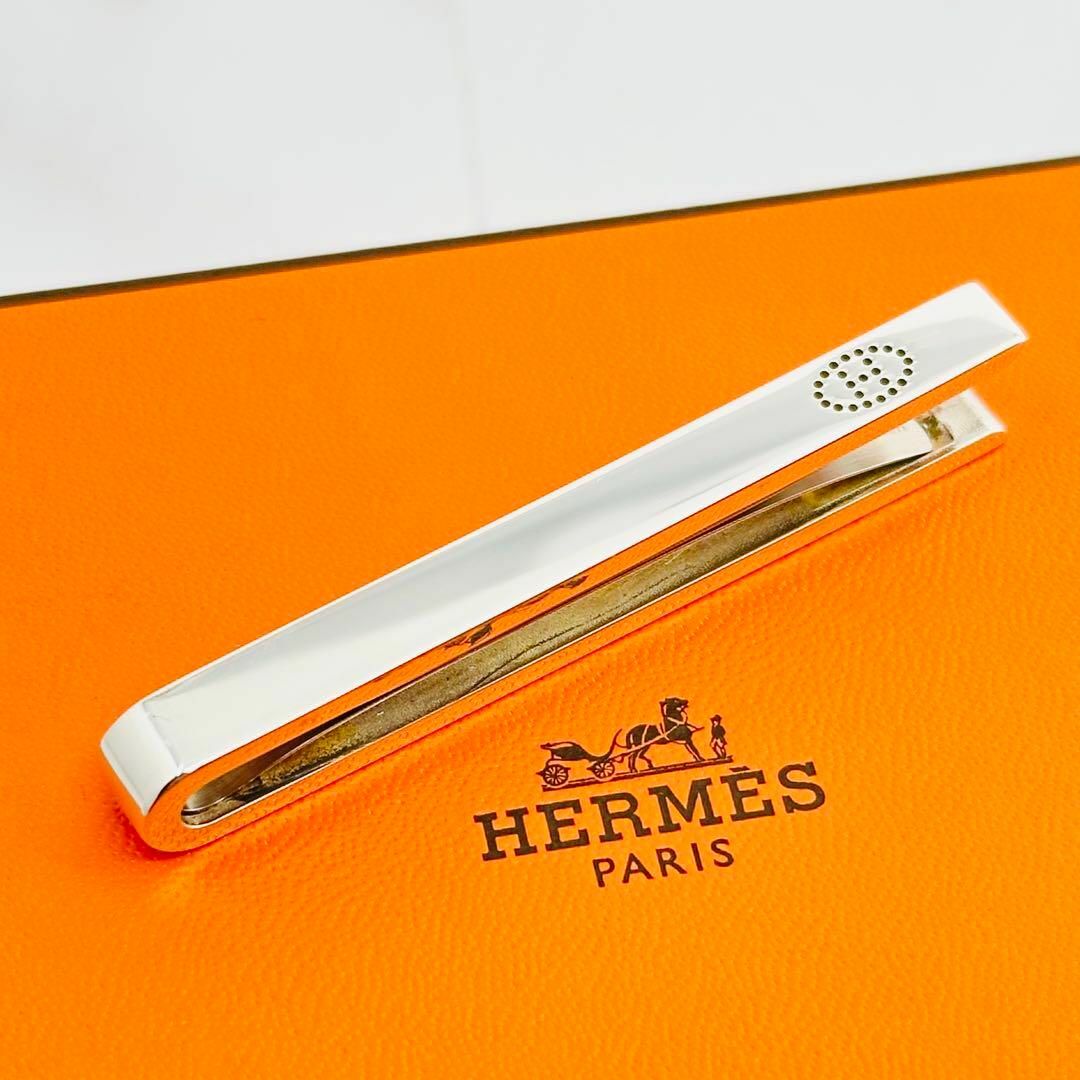 HERMES - エルメス エヴリン ネクタイピン 925 シルバー HERMES - エルメス エヴリン ネクタイピン 925 シルバー