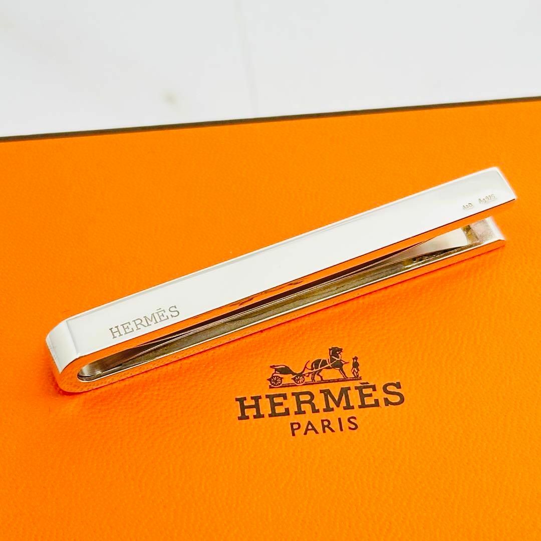 HERMES - エルメス エヴリン ネクタイピン 925 シルバー HERMES - エルメス エヴリン ネクタイピン 925 シルバー