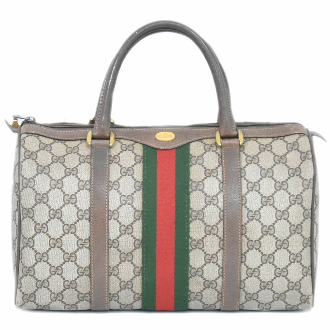 GUCCI - 本物 グッチ GUCCI シェリーライン GGスプリーム ミニ GUCCI - 本物 グッチ GUCCI シェリーライン GGスプリーム ミニ