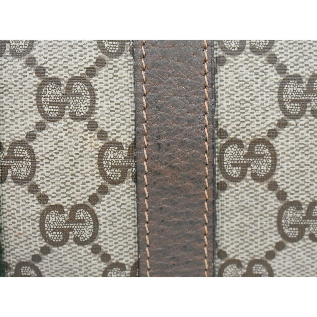 GUCCI - 本物 グッチ GUCCI シェリーライン GGスプリーム ミニ GUCCI - 本物 グッチ GUCCI シェリーライン GGスプリーム ミニ
