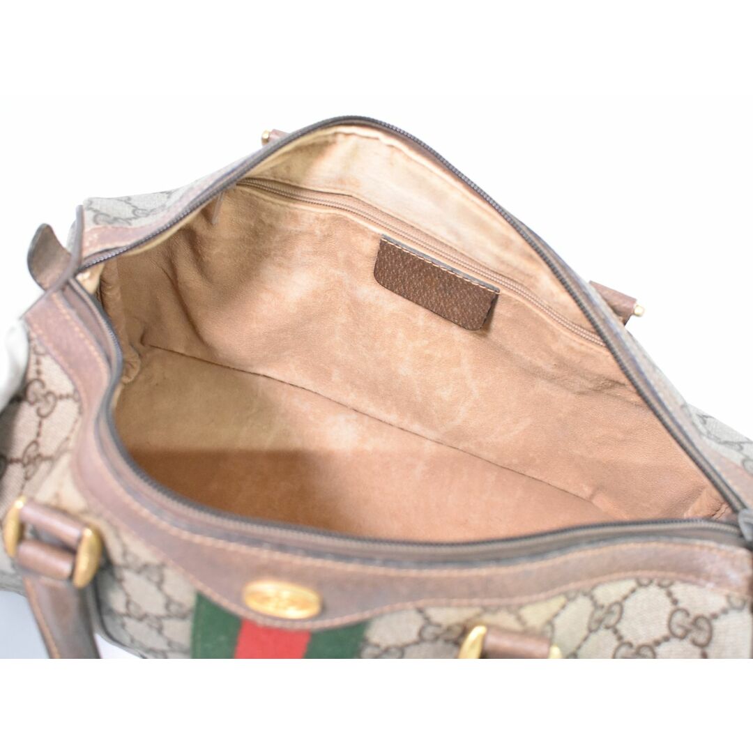 GUCCI - 本物 グッチ GUCCI シェリーライン GGスプリーム ミニ GUCCI - 本物 グッチ GUCCI シェリーライン GGスプリーム ミニ