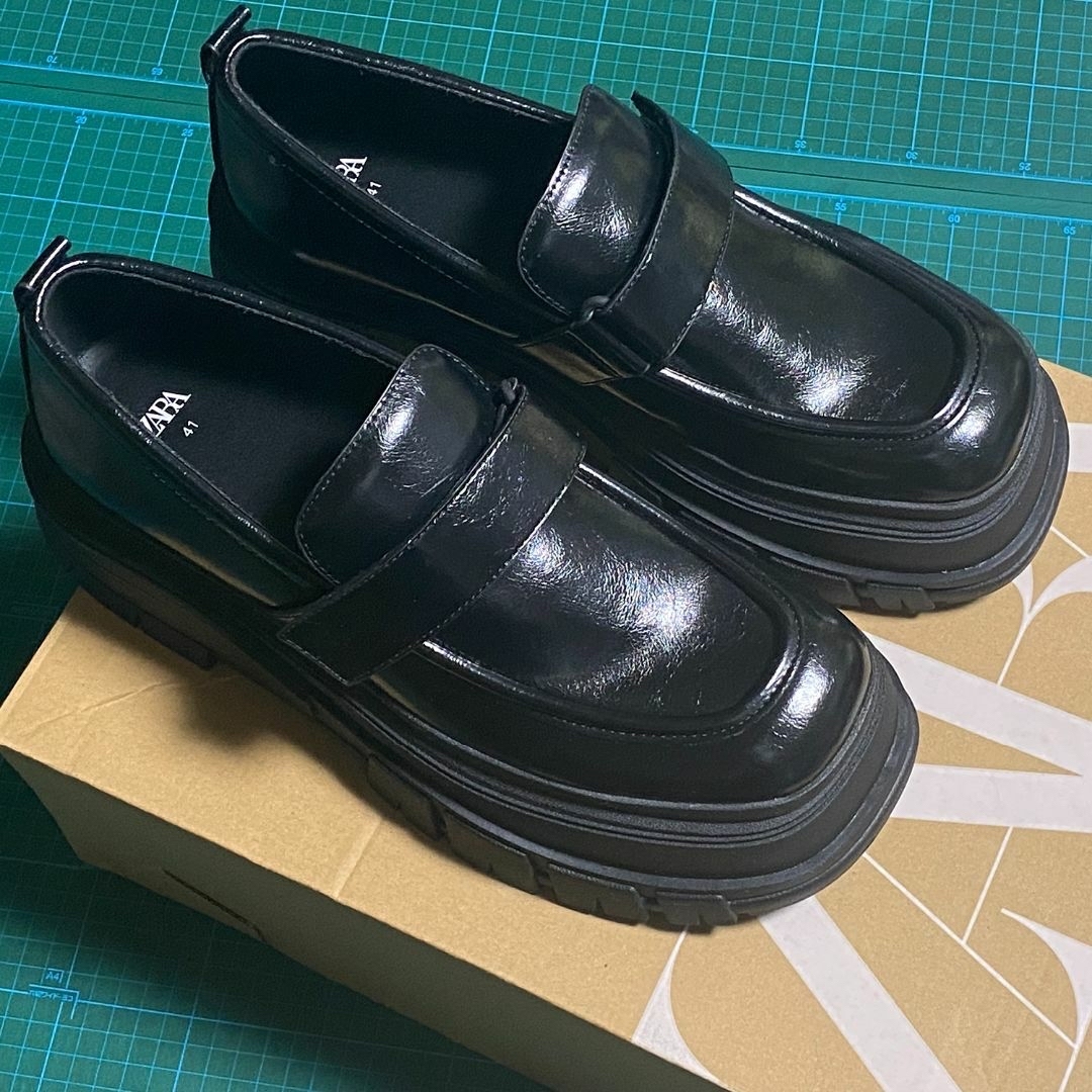 ZARA - 【新品】ZARA 厚底 41サイズ +6.5cm プラットフォーム ZARA - 【新品】ZARA 厚底 41サイズ +6.5cm プラットフォーム