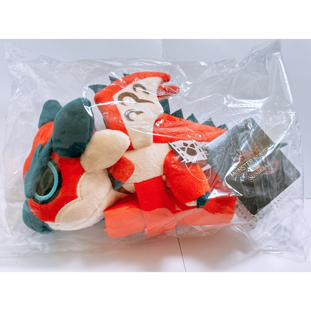 モンスターハンター ぬいぐるみ付きエコバッグ リオレウス の モンスターハンター ぬいぐるみ付きエコバッグ リオレウス の