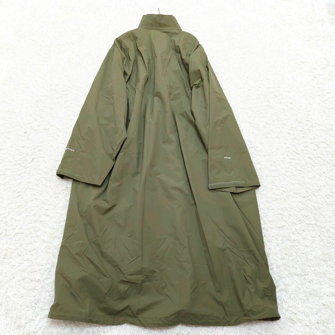 タグ付未使用☆HYKE☆PERTEX☆ミリタリーモッズコート☆大きい タグ付未使用☆HYKE☆PERTEX☆ミリタリーモッズコート☆大きい